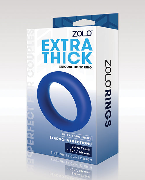 ZOLO EXTRA THICK SILICONE COCK