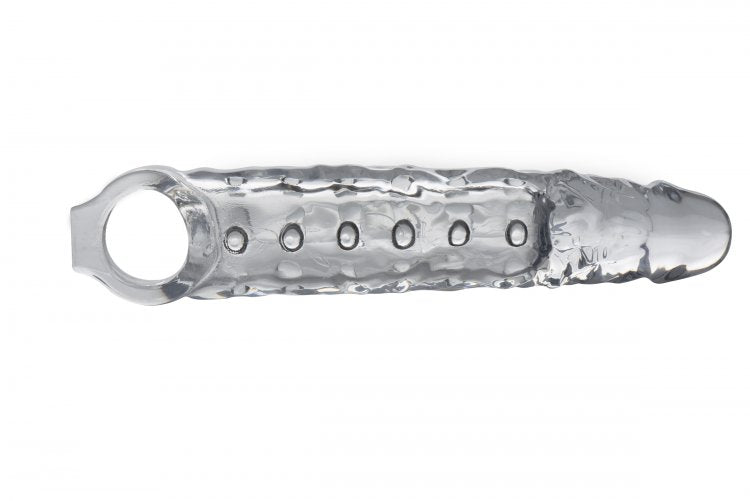 SIZE MATTERS 3IN CLEAR PENIS EXTENDER SLEEVE