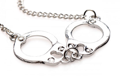 MASTER SERIES CUFF HER HANDCUFF NECKLACE