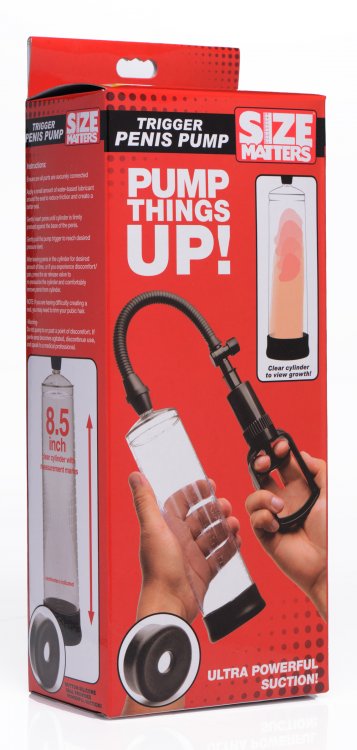 SIZE MATTERS PULL HANDLE PENIS PUMP