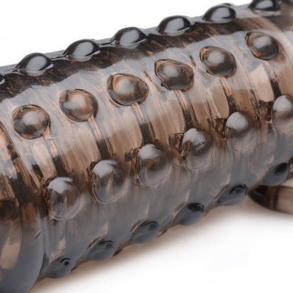 SIZE MATTERS 1.5IN PENIS ENHANCER SLEEVE SMOKE