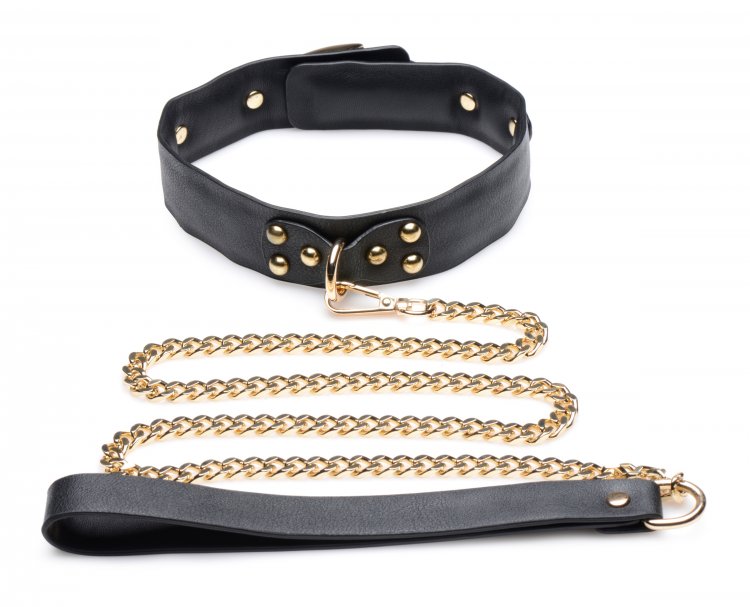 MASTER SERIES BLACK & GOLD BONDAGE SET