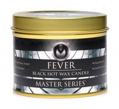 MASTER SERIES FEVER BLACK HOT WAX CANDLE