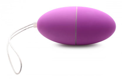 FRISKY SCRAMBLER 28X VIBRATING EGG W/ REMOTE PURPLE