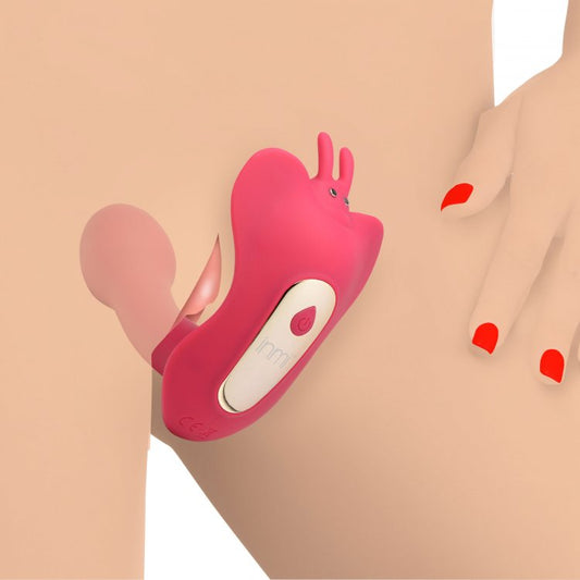 SHEGASM BUTTERFLY TEASE 10X CLIT SUCTION STIM W/ REMOTE