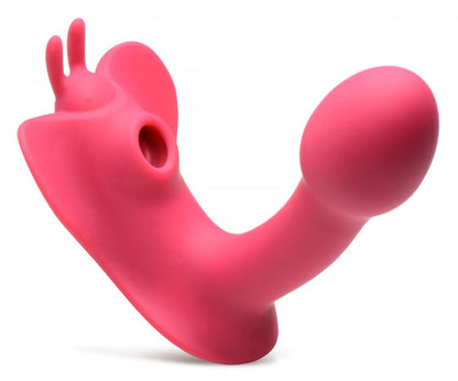 SHEGASM BUTTERFLY TEASE 10X CLIT SUCTION STIM W/ REMOTE