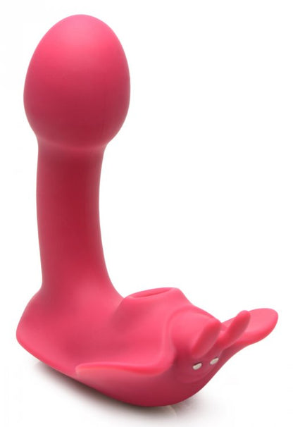 SHEGASM BUTTERFLY TEASE 10X CLIT SUCTION STIM W/ REMOTE
