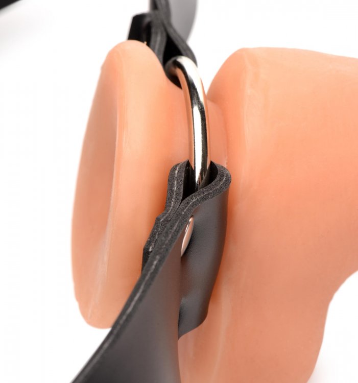 MASTER SERIES STRAP & RIDE DILDO STRAP HARNESS