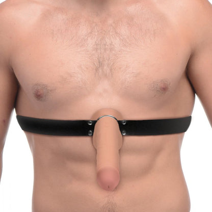 MASTER SERIES STRAP & RIDE DILDO STRAP HARNESS