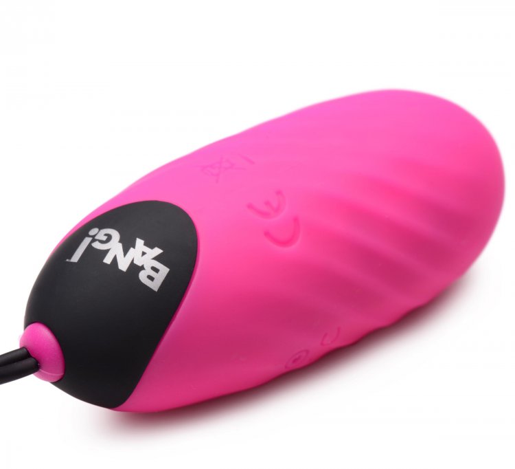 BANG! SWIRL SILICONE EGG PINK