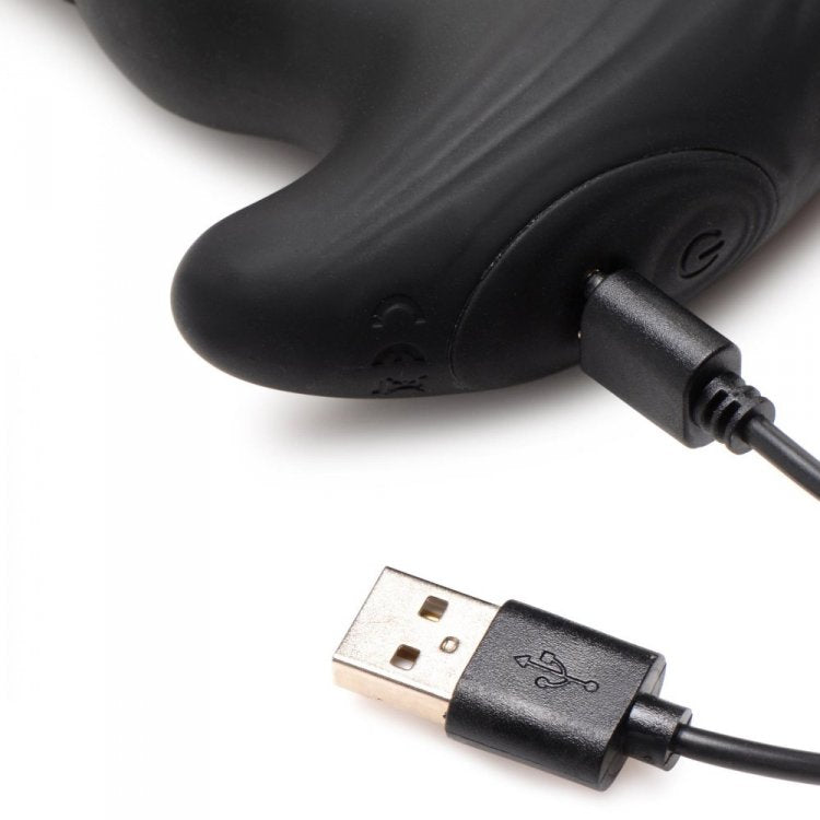 THUNDERPLUGS 10X THRUSTING PLUG W/ COCK & BALL RING