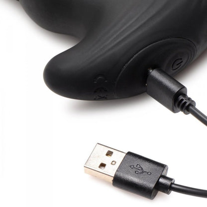 THUNDERPLUGS 10X THRUSTING PLUG W/ COCK & BALL RING