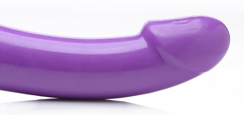 STRAP U 7X REVOLVER THICK VIBRATING STRAPLESS STRAP-ON PURPLE