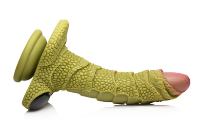 CREATURE COCKS SWAMP MONSTER GREEN SCALY SILICONE DILDO