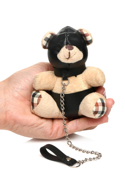 MASTER SERIES HOODED TEDDY BEAR KEYCHAIN