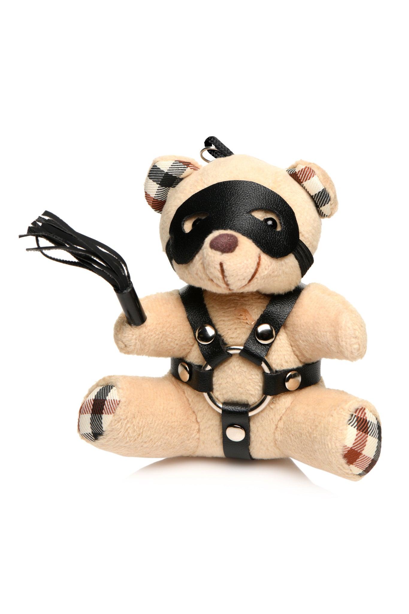 MASTER SERIES BDSM TEDDY BEAR KEYCHAIN