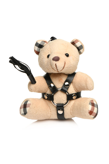 MASTER SERIES BDSM TEDDY BEAR KEYCHAIN