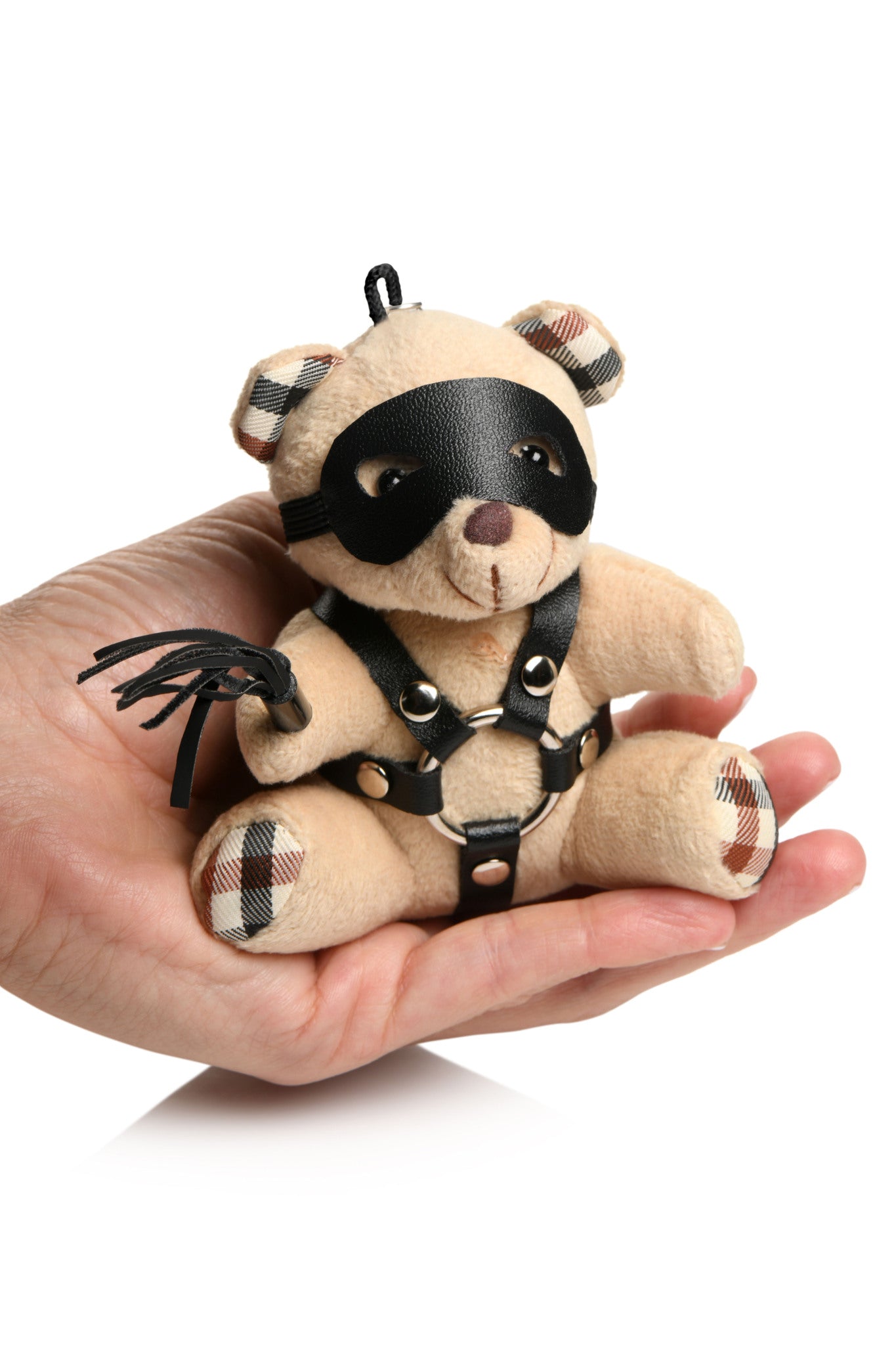MASTER SERIES BDSM TEDDY BEAR KEYCHAIN