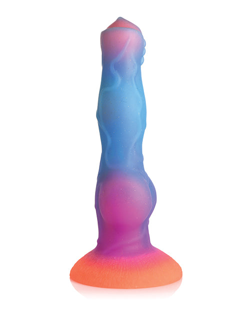CREATURE COCKS SPACE COCK GLOW IN THE DARK SILICONE DILDO