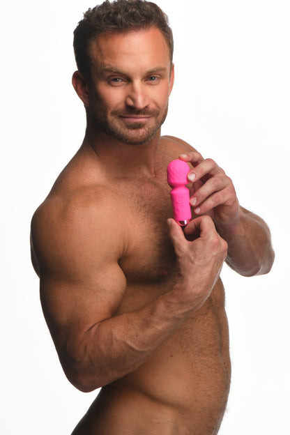 BANG! 10X MINI SILICONE WAND PINK