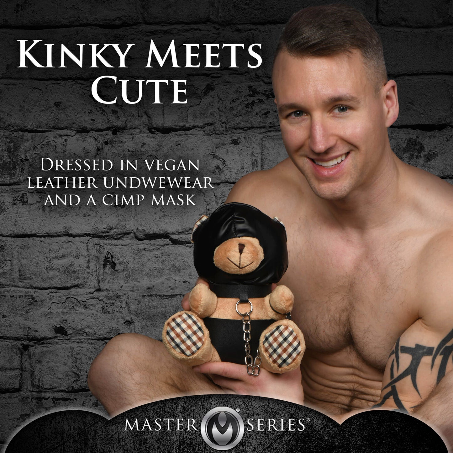 MASTER SERIES HOODED BONDAGE BEAR