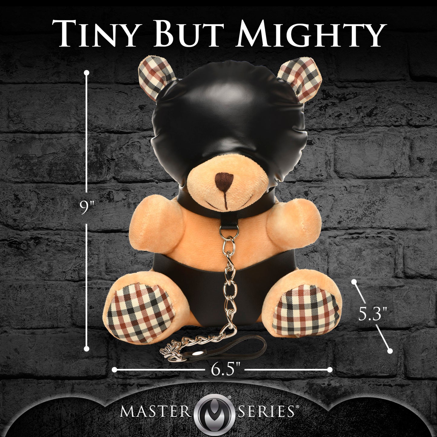 MASTER SERIES HOODED BONDAGE BEAR