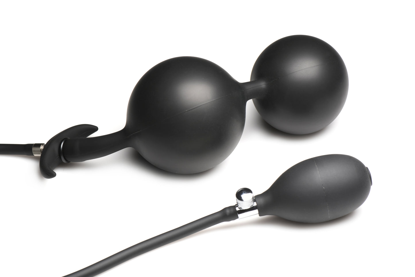 MASTER SERIES ASS RATTLER WEIGHTED INFLATABLE ANAL PLUG