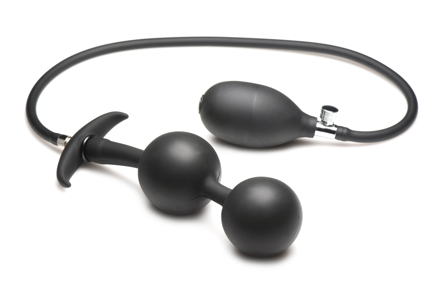 MASTER SERIES ASS RATTLER WEIGHTED INFLATABLE ANAL PLUG