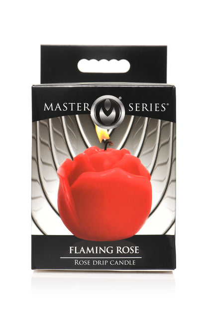 MASTER SERIES FLAMING ROSE DRIP CANDLE