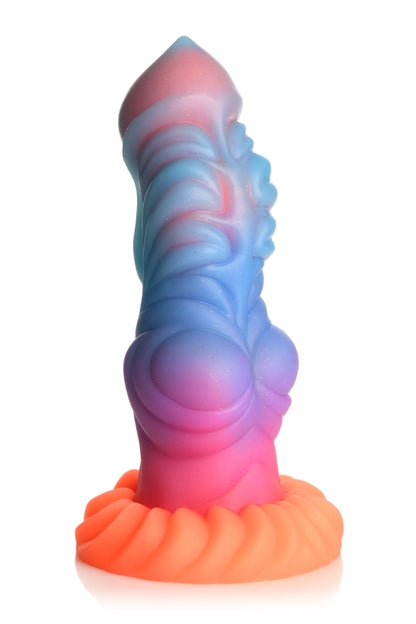 CREATURE COCKS ALIEN INVADER GLOW IN THE DARK DILDO