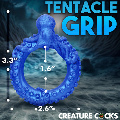 CREATURE COCKS POSEIDON'S OCTO -RING SILICONE COCK RING