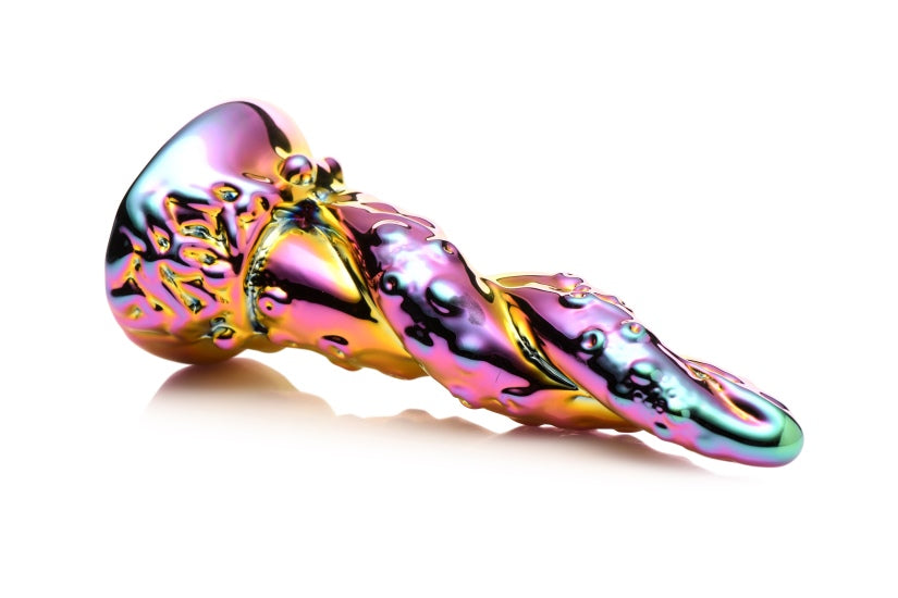 CREATURE COCKS ENCHANTRESS RAINBOW GLASS DILDO