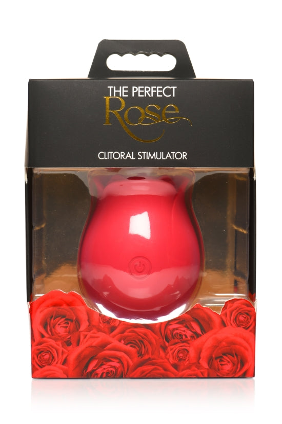 BLOOMGASM THE PERFECT ROSE CLIT STIMULATOR RED