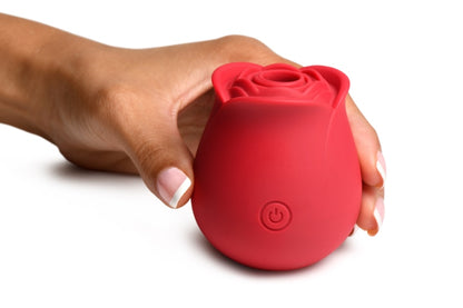 BLOOMGASM THE PERFECT ROSE CLIT STIMULATOR RED
