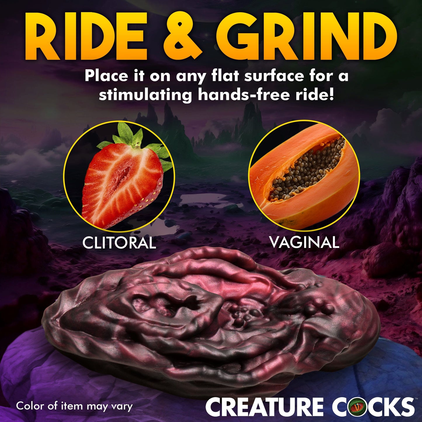 CREATURE COCKS XENO PUSSY VULVA SILICONE GRINDER