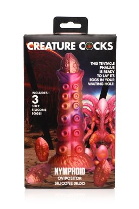 CREATURE COCKS NYMPHOID OVIPOSITOR SILICONE DILDO