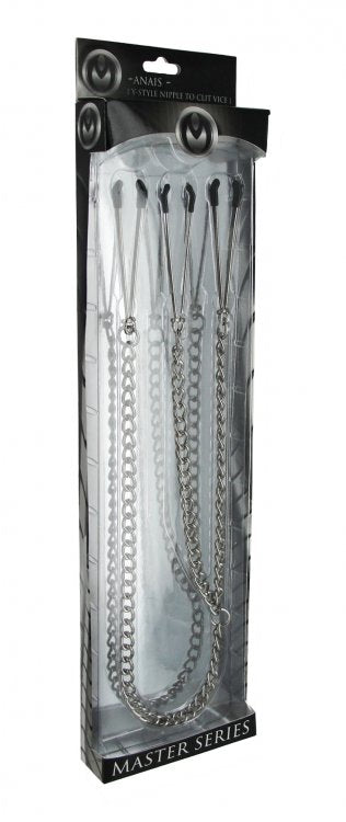 MASTER SERIES ANAIS NIPPLE TO CLIT CLAMP