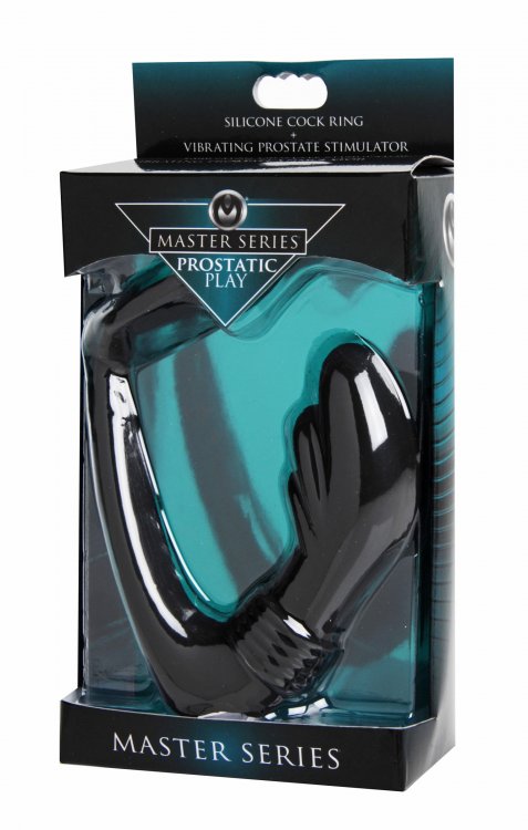 MASTER SERIES PROSTATIC PLAY NOVA PROSTATE MASSAGER & COCK RING