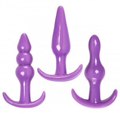 TRINITY VIBES ANAL TRAINER 3PC ANAL PLAY KIT