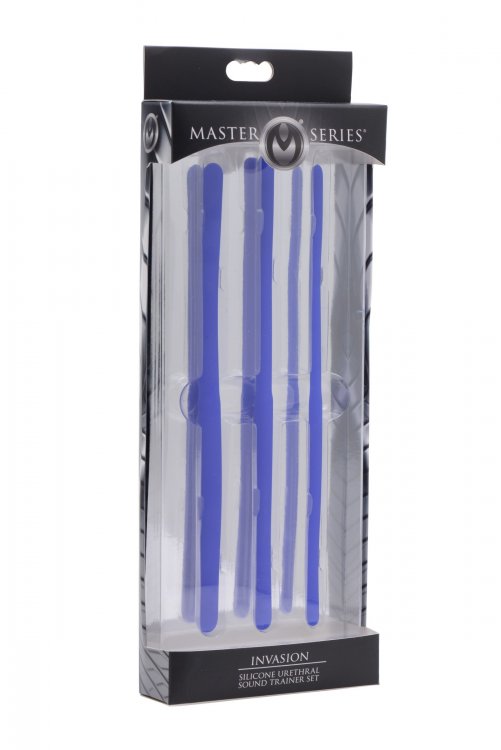 MASTER SERIES URETHRAL SOUND TRAINER SET SILICONE