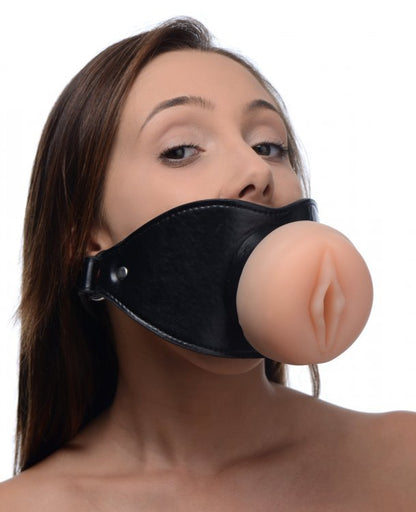 MASTER SERIES PUSSY FACE ORAL SEX MOUTH GAG