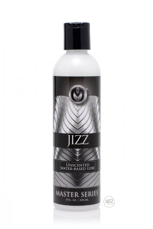 MASTER SERIES JIZZ UNSCENTED WATER-BASED LUBE 8OZ