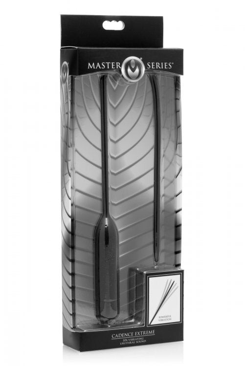 MASTER SERIES CADENCE EXTREME 10X VIBRATING URETHRAL SOUND
