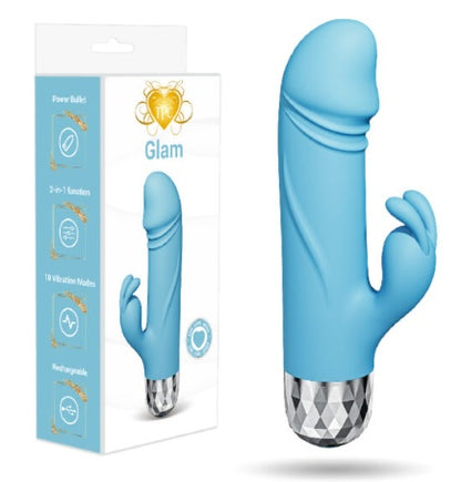 GLAM DELUXE MINI RABBIT BLUE