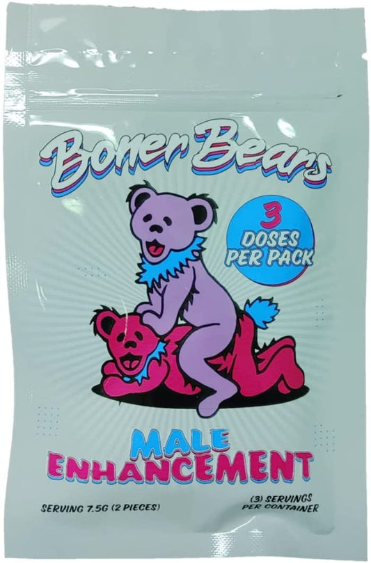 BONER BEAR MALE ENHANCEMENT GUMMY 20PC DISPLAY (NET)