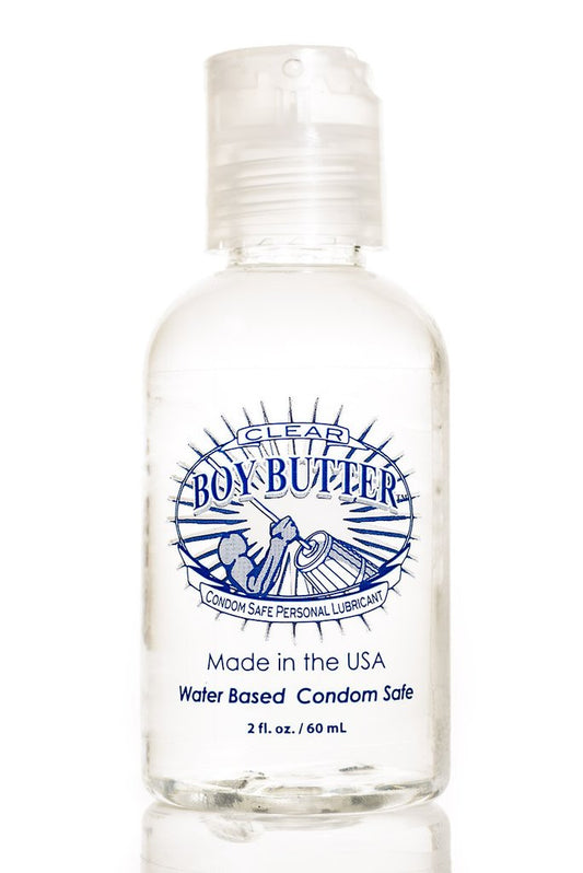 BOY BUTTER CLEAR 2 OZ BOTTLE