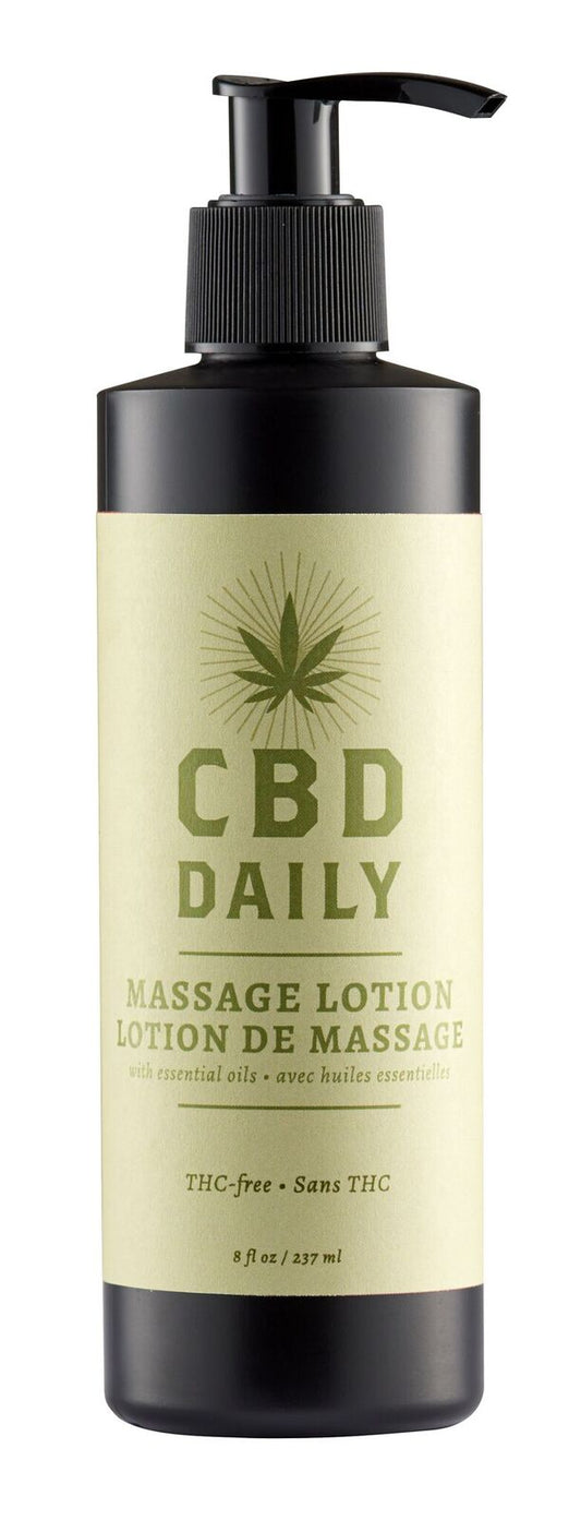 CBD DAILY MASSAGE LOTION 8OZ