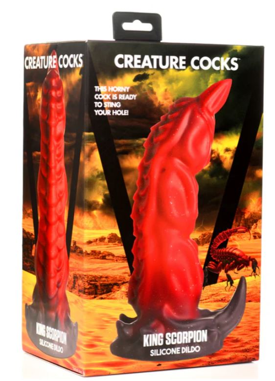 CREATURE COCKS KING SCORPION SILICONE DILDO