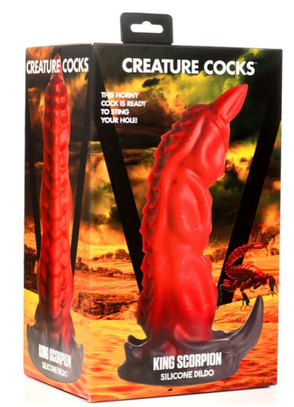CREATURE COCKS KING SCORPION SILICONE DILDO