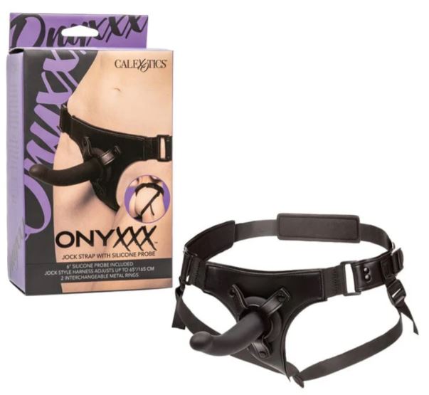 ONYXXX JOCK STRAP W/SILICONE PROBE